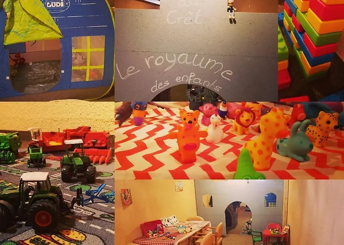 מלון Restaurant Du Cret בור-סן-פייר